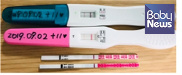 일반소비자의 임신테스트기 검사결과 비교 사례. ⓒ한국소비자원