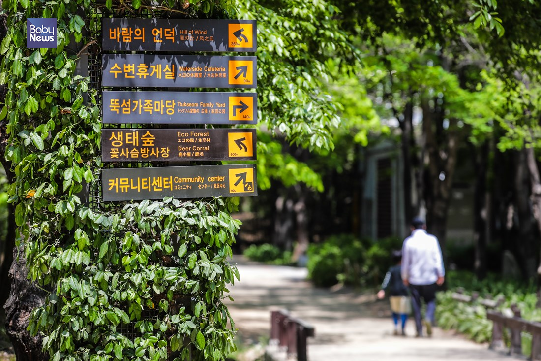 서울숲공원 내 부분 폐쇄 됐던 일부 공간들도 오늘부터 다시 재개방됐다. 김재호 기자 ⓒ베이비뉴스