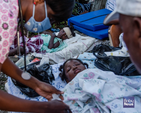 유니세프는 강진과 폭우 등 자연재해로 고통받는 아이티 어린이를 위해 긴급구호 캠페인을 시작한다고 밝혔다. ⓒ유니세프
