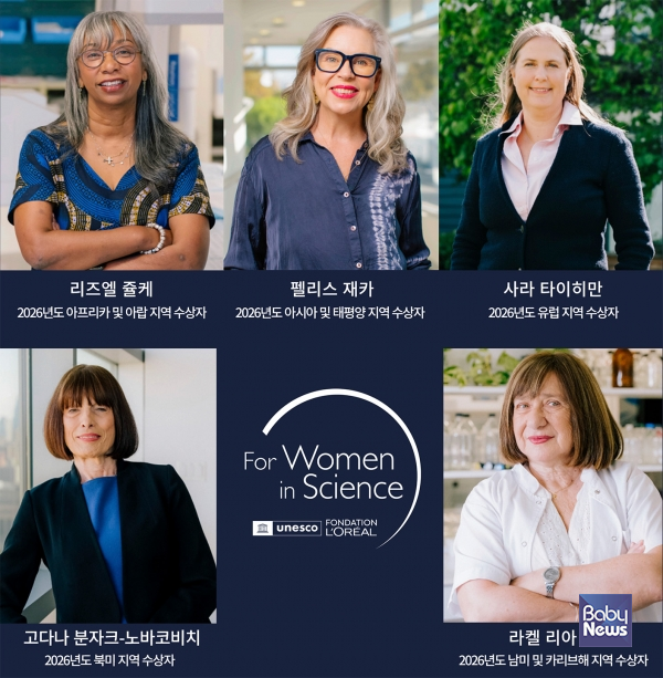 로레알 그룹, 제 28회 로레알-유네스코 세계여성과학자상 수상자 발표. ⓒ로레알