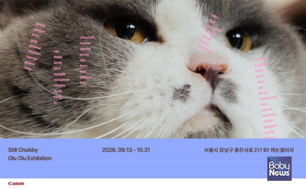 Still Chubby - 이대로 오래 사진전 포스터.