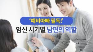 '예비아빠 필독' 임신 시기별 남편의 역할
