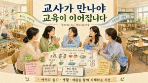 사교육 없는 초등 이음교육, 영유아 교사와 초등 교사가 만나야 교육이 이어진다