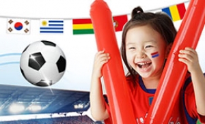 월드컵 응원티셔츠 999명 어린이에 증정