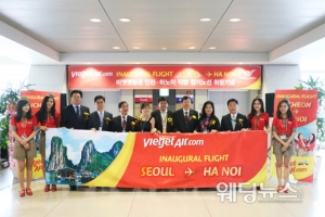 베트남 비엣젯 항공, 인천-하노이 정기편 운항